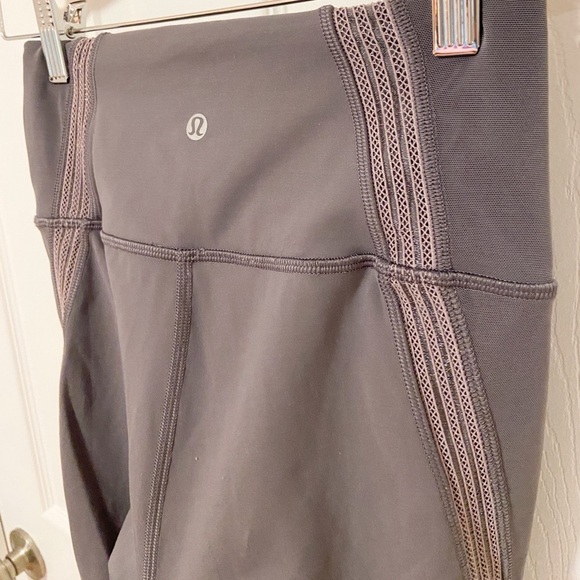 Lululemon Power Lines Pant Leggings Titanium / Dark Chrome - Picture 8 of 10